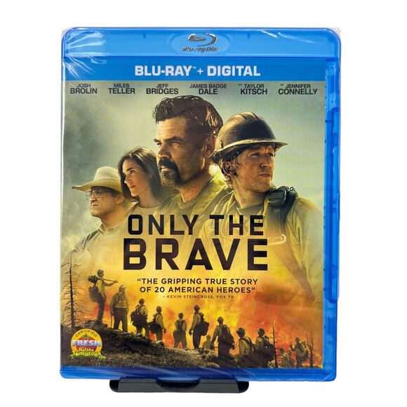 Only the Brave Movie Blu Ray Digital 2018 Action Josh Brolin New Sealed - Picture 1 of 7